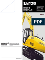 Sumitomo SH210-5 SH210LC-5 Hydraulic Excavator Specs PDF