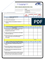 Online Observation Tool PDF