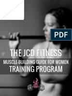 The JCD Fitness: Training Program