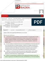 Examen de Signos Vitales y Semiología Respiratoria y Neuropsiquiátrica