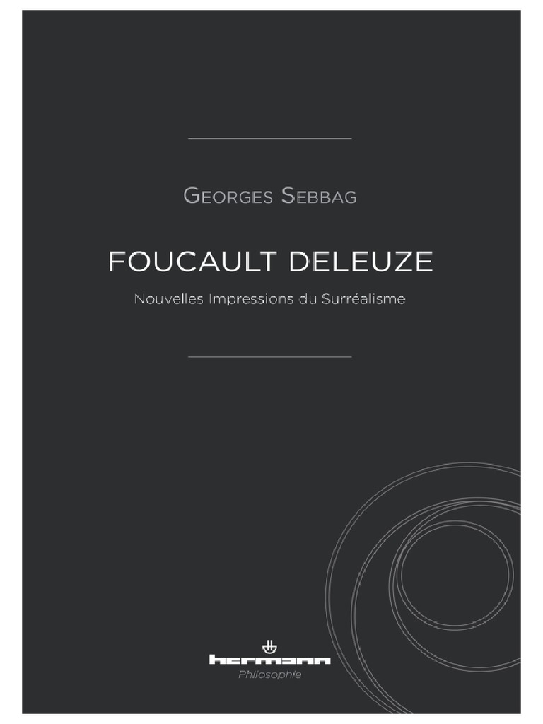 Foucault Deleuze. Nouvelles Impressions Du Surréalisme-2015, PDF, Surréalisme