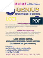 LCCI Level 3 - Advanced Business Calculations (Exam Kit)