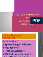 Ectopic Pregnancy: by Dr. A/Magid M.A MBBS, CMD