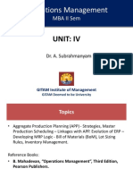 Om - Unit-Iv - PG Ii