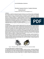 Optimal Design of A Wheelchair Suspension Based On A Compliant Mechanism