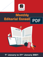 Editorial Consolidation (January) 2021