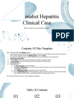 Minimalist Hepatitis Clinical Case by Slidesgo