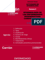 Semana 9 - Epidemiologia de Las Enfermedades Degerativas - Cardiovascular