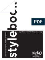 Stylebook On LGBTQ Terminology