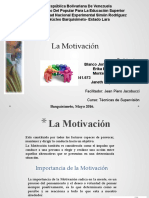 La Motivación: Participantes