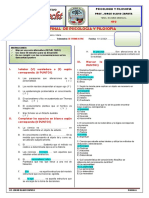 Examen final de psicología y filosofía