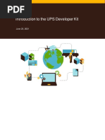 Introduction To The UPS Developer Kit