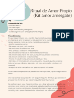 Ritual de Amor Propio (Kit Amor Arriesgate)