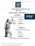 Foro1 b1 Derecho Procesal General I