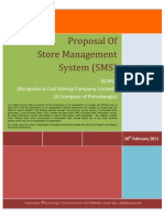 Cover Page Store Management System