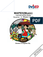 MAPEH Music GR 4 Week 4
