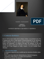 Tema 3. Contexto Histórico, Filosófico y Científico Descartes