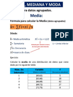 Media o Aritmética