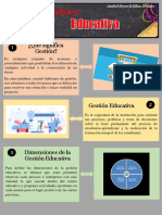 Organizador Gráfico Sobre La Perspectiva Teórica Fundamental de La Gestión Educativa - Jaribel y Kilsia