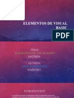 Elementos de Visual Basic