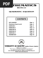 Quadratic Equation 1651573445556