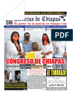 Periódico Noticias de Chiapas, Edición Virtual Sábado 28 de Mayo de 2022