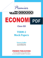 Mock Paper Economics 2021-22