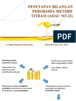 Bilangan Peroksida