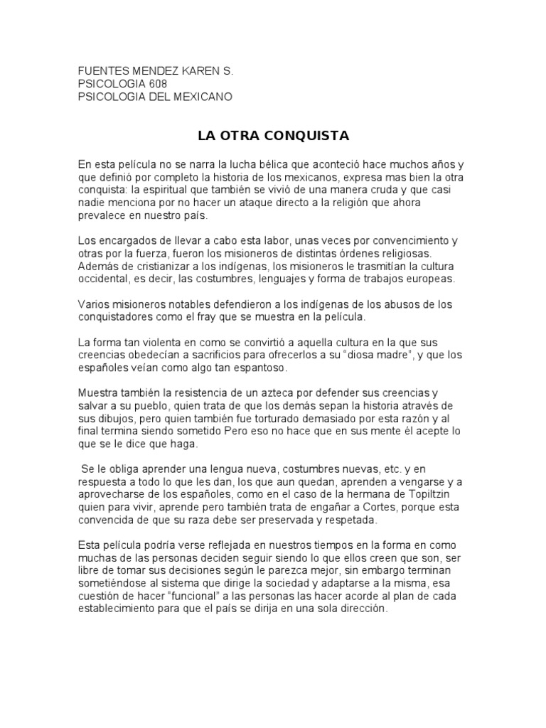 La Otra Conquista PDF
