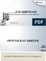 Hukum Arbitrase - Sesi 6