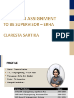 Funtion Assignment To Be Supervisor Acceleration Erha - Crs