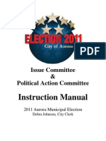 City Issue and Political Committee Manual