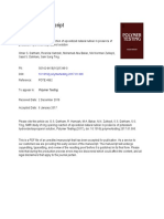 NMR Analysis of Ring Opening Reaction of Epoxidized Natural Rubber