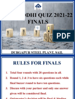 Samriddhi Quiz 2022 - Finals