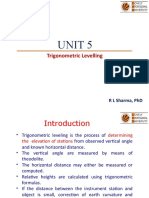 5.4 Trignometric Leveling