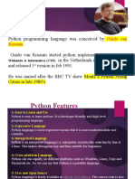 Python History: Guido Van Rossum