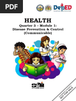 Health: Quarter 3 - Module 1: Disease Prevention & Control (Communicable)