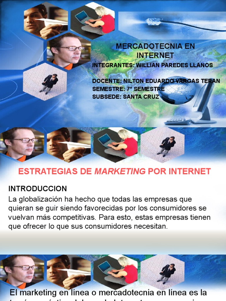 Estrategias de Mercadotecnia en Internet | PDF | Marketing | Publicidad ...