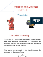 Engineering Surveying Unit - 4: Theodolite