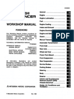 Mitsubishi Colt-Lancer Service Manual