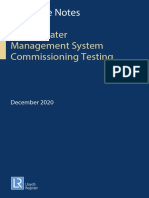 Ballast Water Management System Commissioning Testing: Guidance Notes On