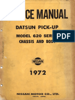 Pick Up Datsun 620 Service Manual