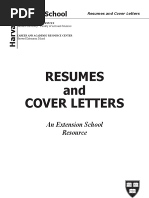 Harvard Resume Guide
