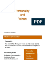 Personality Personality and and Values Values: © 2007 Prentice Hall Inc. All Rights Reserved