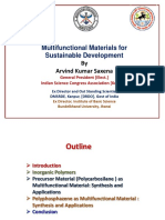 Multifunctional Materials For Sustainable Development
