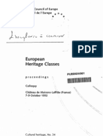 European Heritage Classes