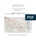 Transportation Engineering Lab Exercise on Distributing Travel Demands