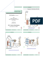 Components of A Simple Vapour Power Plant: Dr. Md. Zahurul Haq