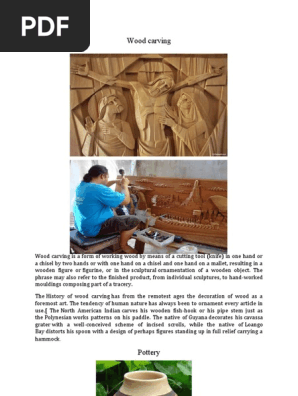 Wood carving
