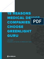 15 Reasons Why Companies Choose Greenlight Guru
